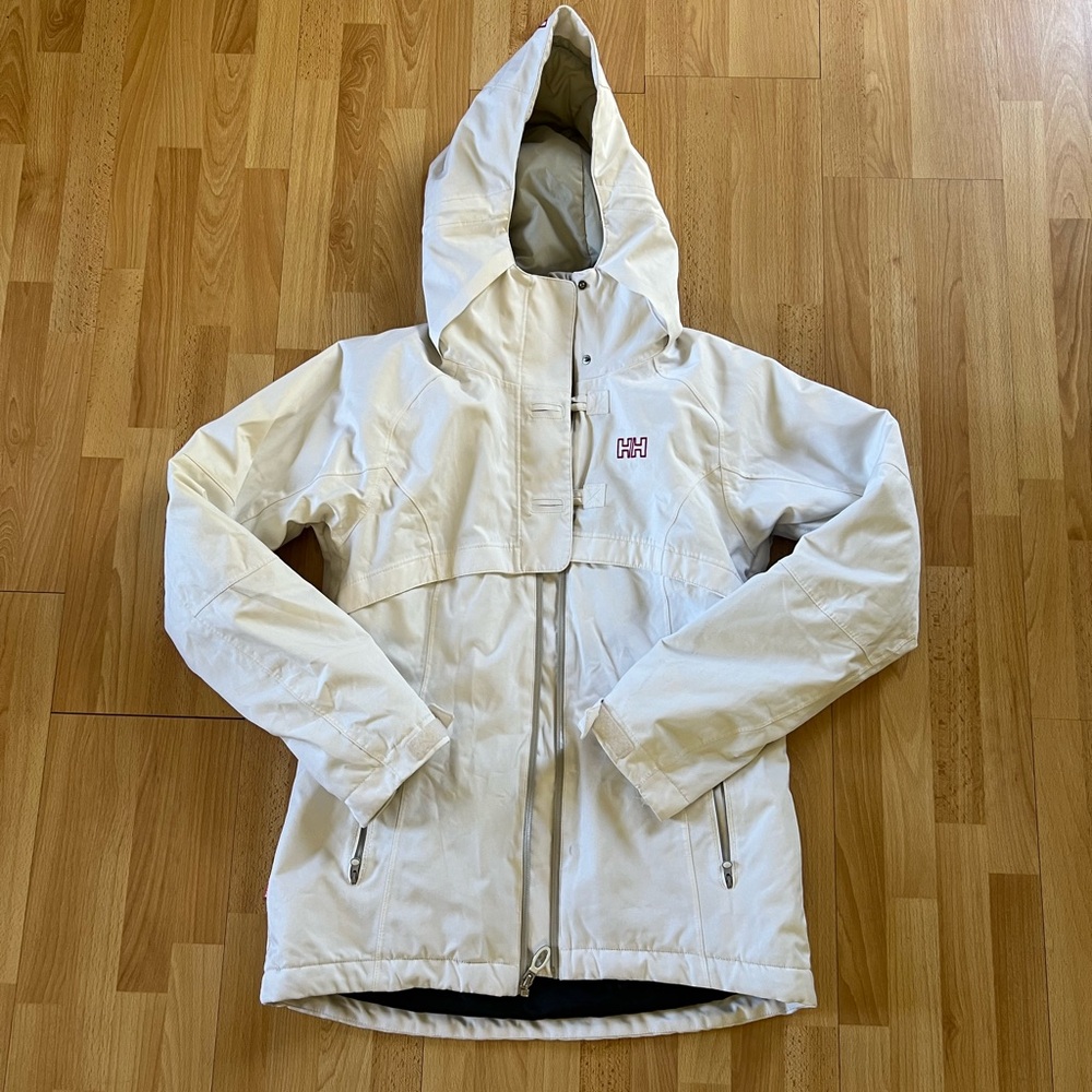 Helly Hansen white Hooded Jacket
